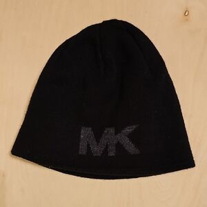 Michael Kors Black Knit Beanie